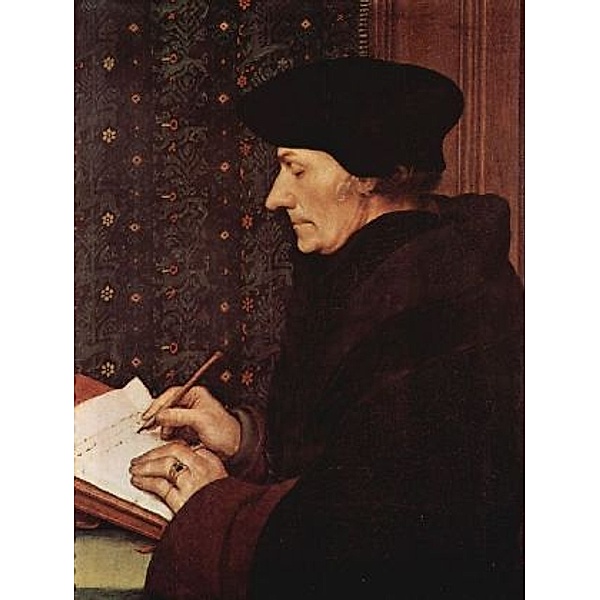 Hans Holbein d. J. - Porträt des Erasmus von Rotterdam am Schreibpult - 100 Teile (Puzzle)