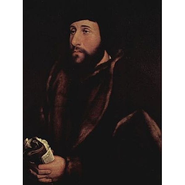 Hans Holbein d. J. - Porträt eines Mannes mit Brief und Handschuhen - 200 Teile (Puzzle)