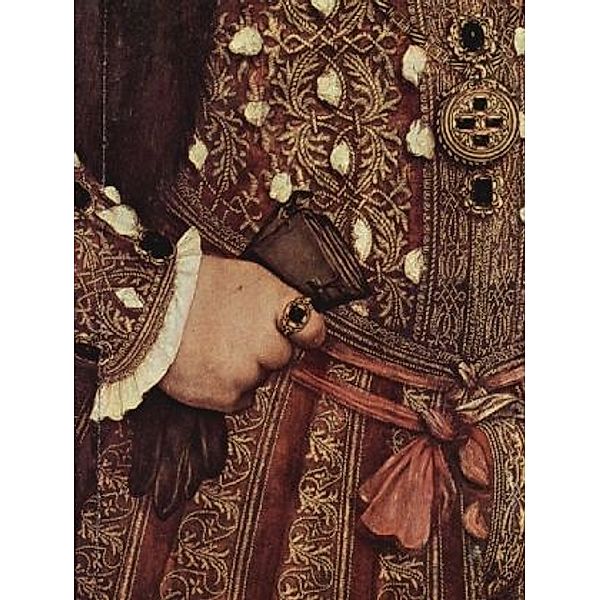 Hans Holbein d. J. - Porträt Heinrich VIII. von England, Detail - 500 Teile (Puzzle)