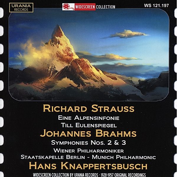 Hans Knappertsbusch Dirigiert Brahms Und Strauss, Knappertsbusch, Wiener Ph., Münchner Ph., Staatskap.