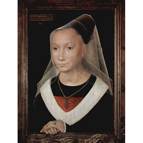 Hans Memling - Porträt einer Dame - 200 Teile (Puzzle)