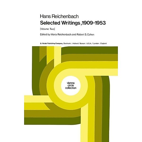 Hans Reichenbach / Vienna Circle Collection Bd.4b, M. Reichenbach