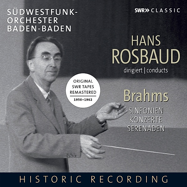 Hans Rosbaud Dirigiert Brahms, Gieseking, Anda, Rosbaud, Südwestfunk.Orchester
