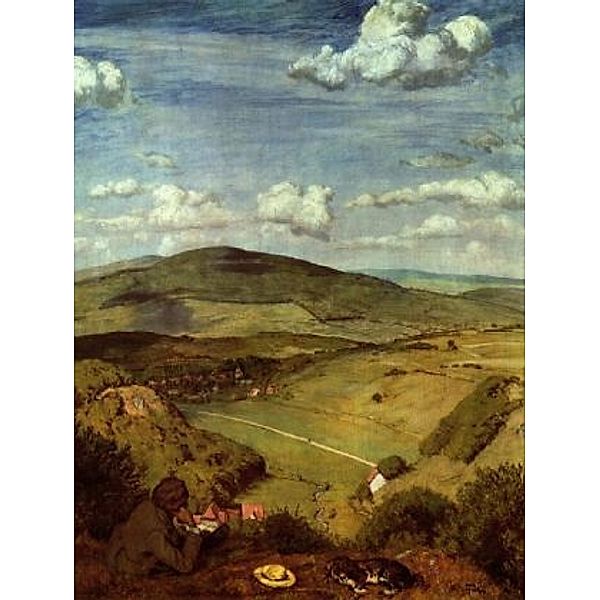 Hans Thoma - Taunuslandschaft - 1.000 Teile (Puzzle)