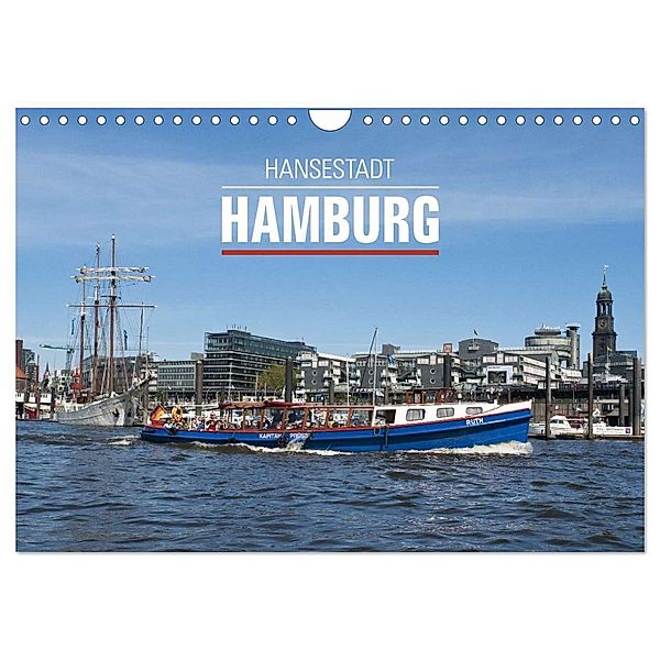 Hansestadt Hamburg (Wandkalender 2024 DIN A4 quer), CALVENDO Monatskalender, Ralph Kerpa