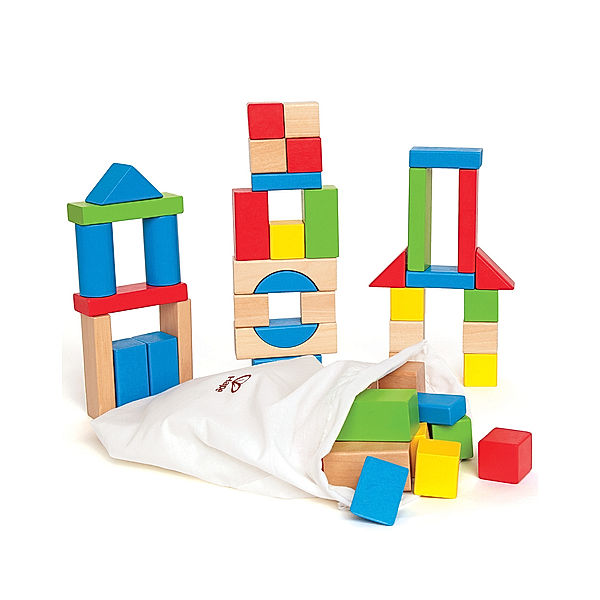 Toynamics Europe Hape Bunte Holzbausteine