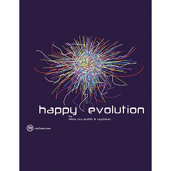 Happy Evolution, Mona Lisa Graffiti, Rayocean