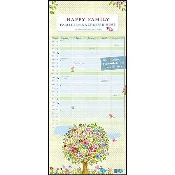 Happy Family Familienkalender 2021