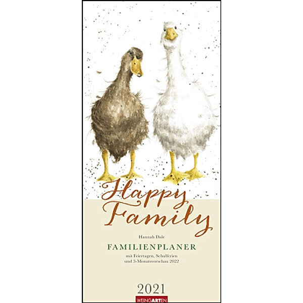 Happy Family Familienplaner 2021, Hannah Dale