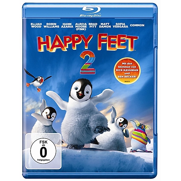 Happy Feet 2, Robin Williams Hank Azaria Elijah Wood