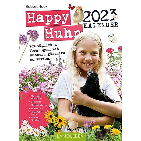 Happy Huhn Kalender 2023, Robert Höck