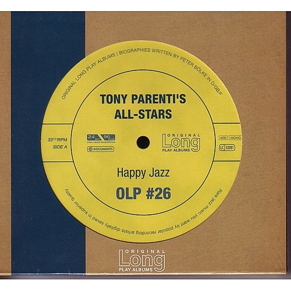Happy Jazz, Tony Parenti