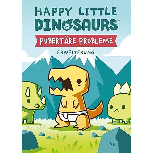 Asmodee, Unstable Game Happy Little Dinosaurs - Pubertäre Probleme, Ramy Badie