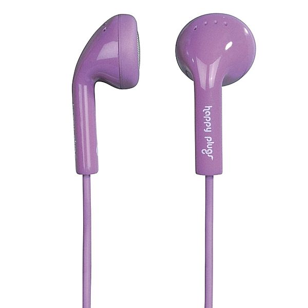 Happy Plugs Earbud-Headset, Lavendel