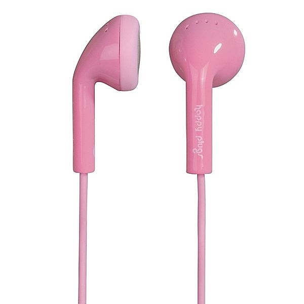 Happy Plugs Earbud-Headset, Pink