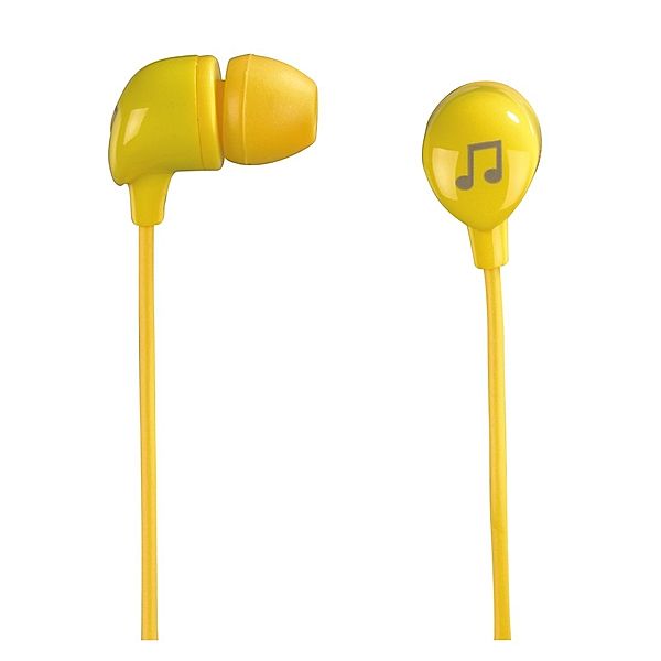 Happy Plugs In-Ear-Headset, Gelb