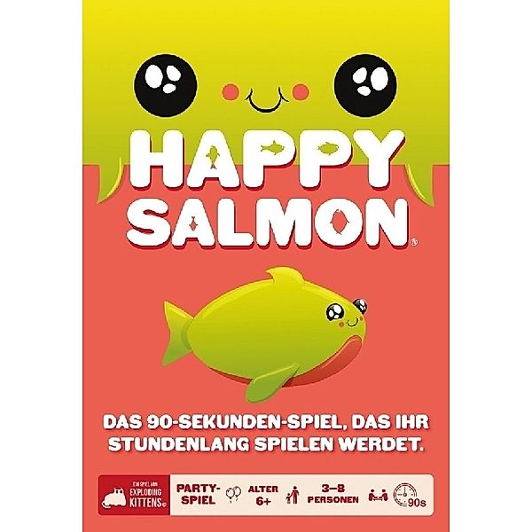 Asmodee, Exploding Kittens Happy Salmon, Ken Gruhl, Quentin Weir