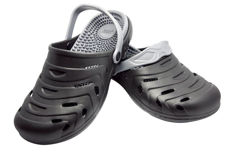 happy® shoes Clogs Massage-Wohlfühl-Schuh, schwarz Größe: 44 | Weltbild.de