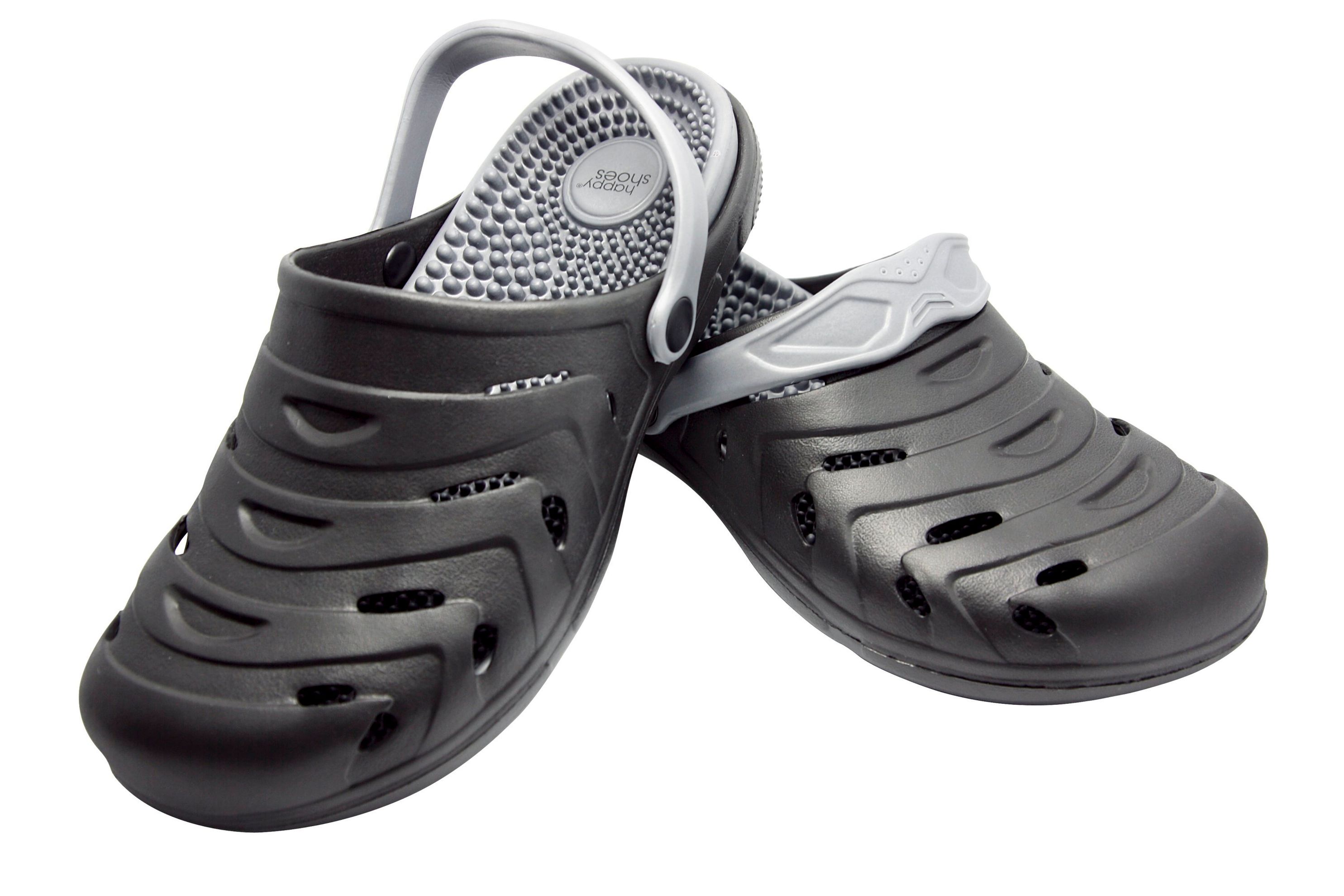 happy® shoes Clogs Massage-Wohlfühl-Schuh, schwarz Grösse: 40 | Weltbild.ch