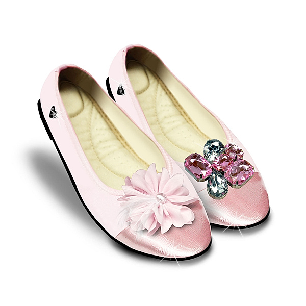 happy® shoes Design Wohlfühl Ballerina, altrosa (Größe: M=38/39)