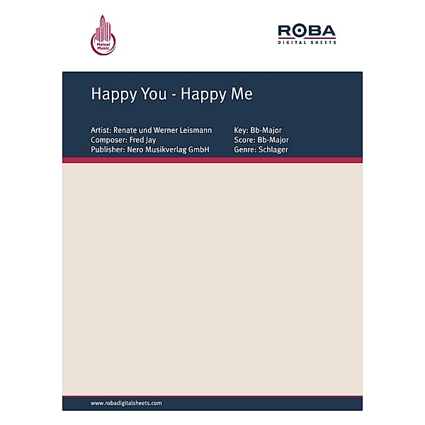 Happy You - Happy Me, Fred Jay, Christian Bruhn