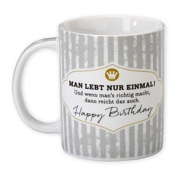 HAPPYlife Tasse Happy Birthday