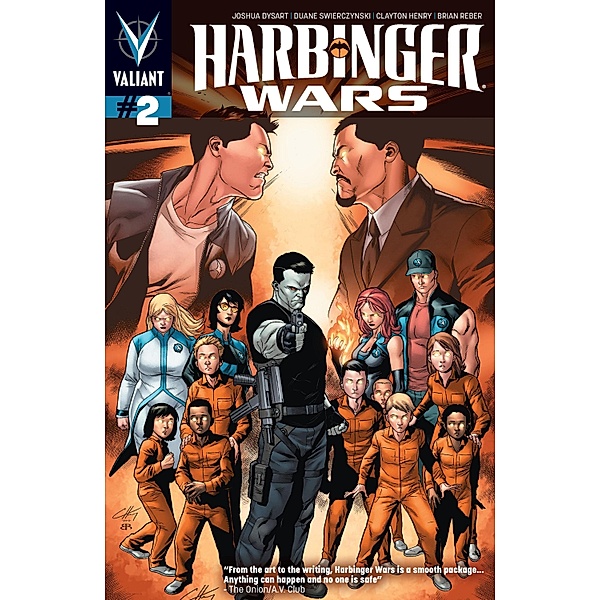 Harbinger Wars Issue 2, Joshua Dysart