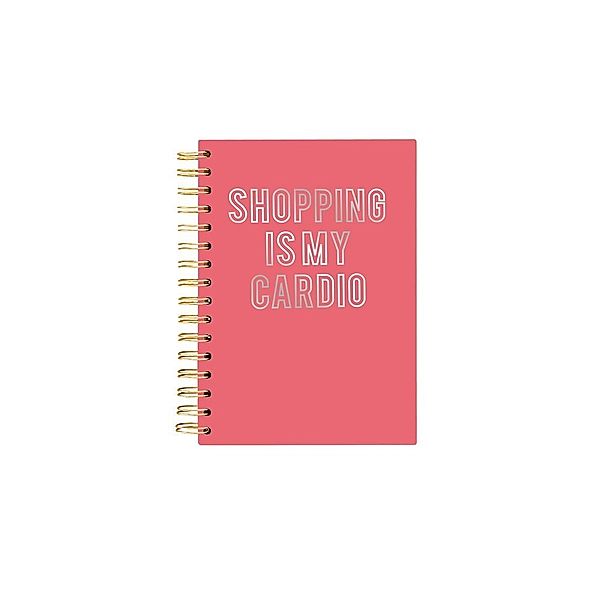 Hard Bound Journal: Shopping is my Cardio - Hardcover-Notizbuch mit stabiler Ringbindung: Shoppen ist mein Ausdauersport, Graphique de France