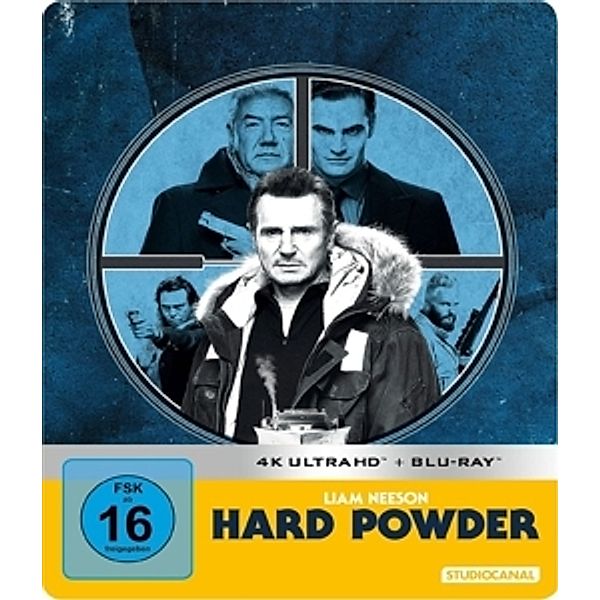 Hard Powder Limited Steelbook, Liam Neeson, Laura Dern