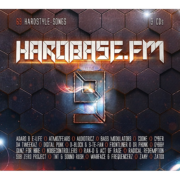 Hardbase.Fm Vol.9, Diverse Interpreten