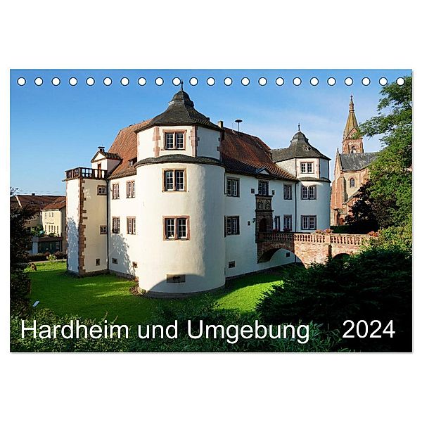 Hardheim und Umgebung (Tischkalender 2024 DIN A5 quer), CALVENDO Monatskalender, Sergej Schmidt