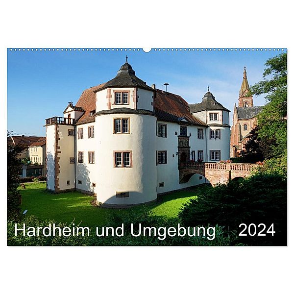 Hardheim und Umgebung (Wandkalender 2024 DIN A2 quer), CALVENDO Monatskalender, Sergej Schmidt