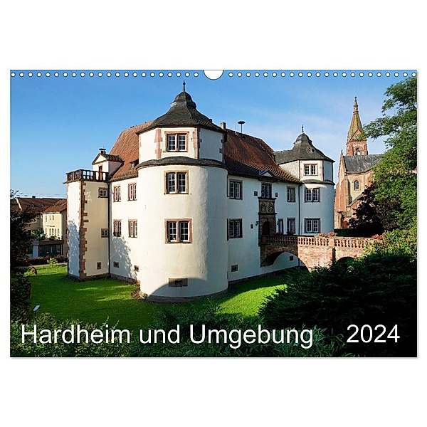 Hardheim und Umgebung (Wandkalender 2024 DIN A3 quer), CALVENDO Monatskalender, Sergej Schmidt