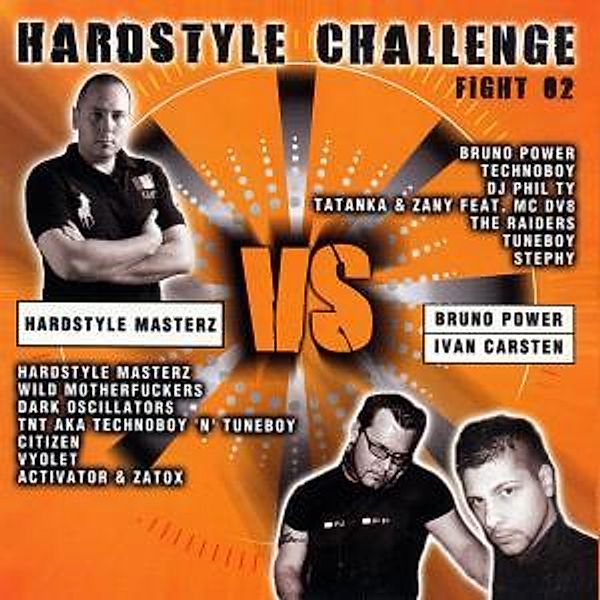 hardstyle challenge vol. 2, Diverse Interpreten