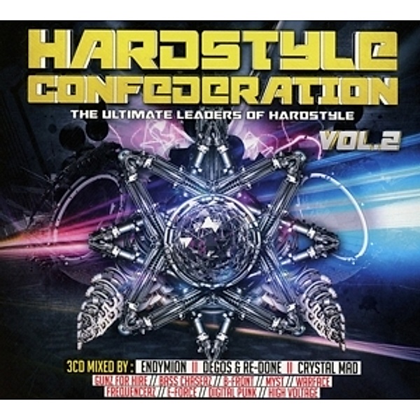 Hardstyle Confederation Vol.2, Diverse Interpreten