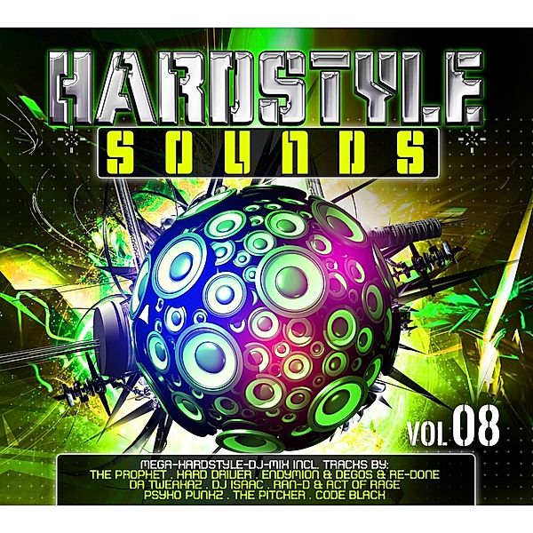 Hardstyle Sounds Vol.8, Diverse Interpreten