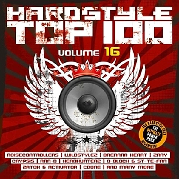 Hardstyle Top 100 Vol.16, Diverse Interpreten