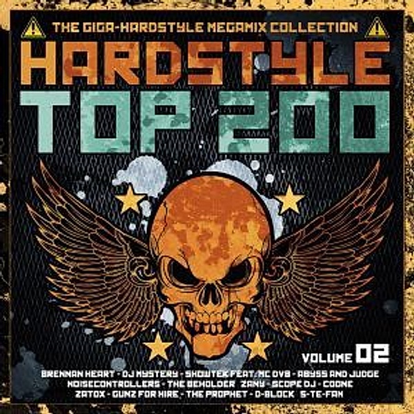 Hardstyle Top 200 Vol.2, Diverse Interpreten