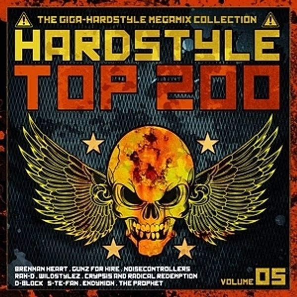 Hardstyle Top 200 Vol.5, Diverse Interpreten