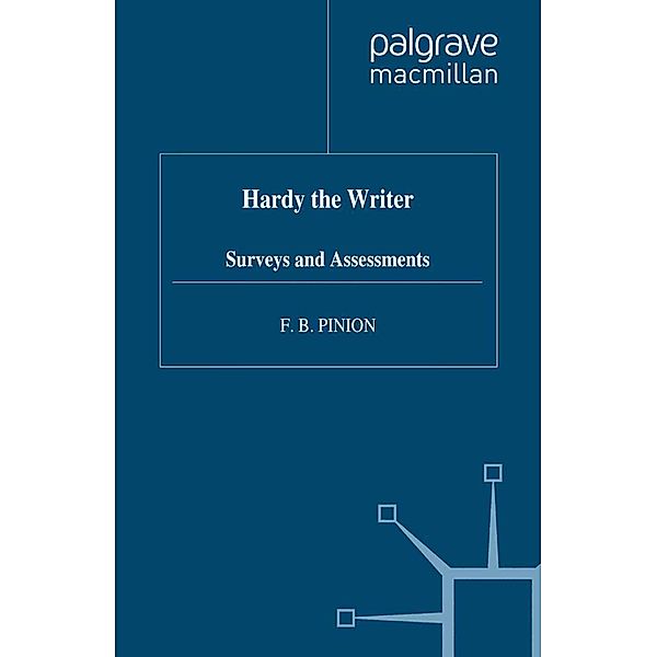 Hardy the Writer, F. Pinion