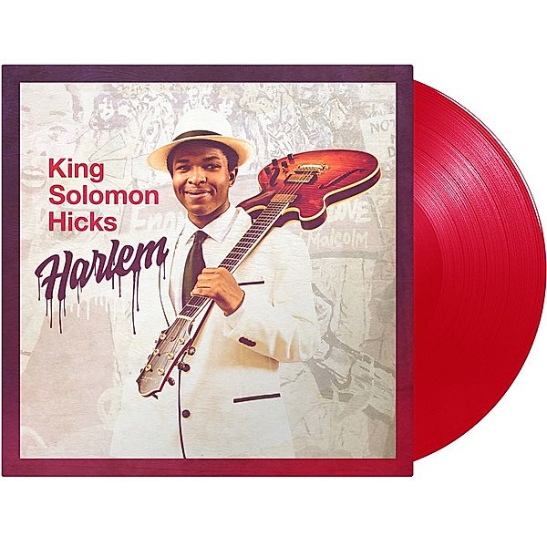 Harlem (Ltd. 180 Gr.Red Transparent) (Vinyl), King Solomon Hicks