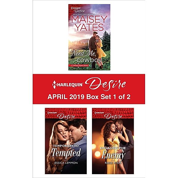 Harlequin Desire April 2019 - Box Set 1 of 2, Maisey Yates, Jessica Lemmon, Reese Ryan