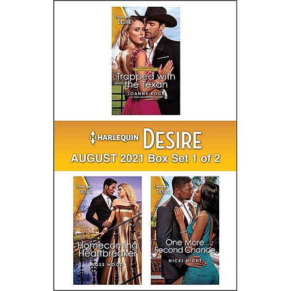 Harlequin Desire August 2021 - Box Set 1 of 2, Joanne Rock, Joss Wood, Nicki Night