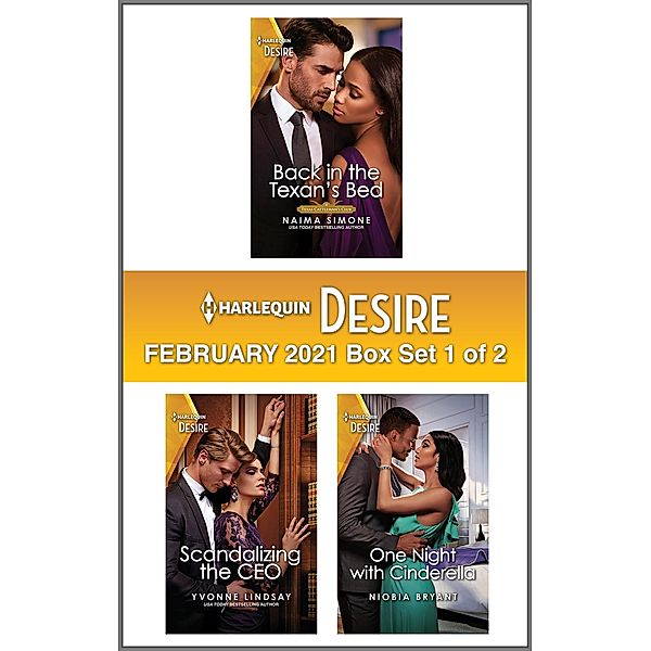 Harlequin Desire February 2021 - Box Set 1 of 2, Naima Simone, Yvonne Lindsay, Niobia Bryant