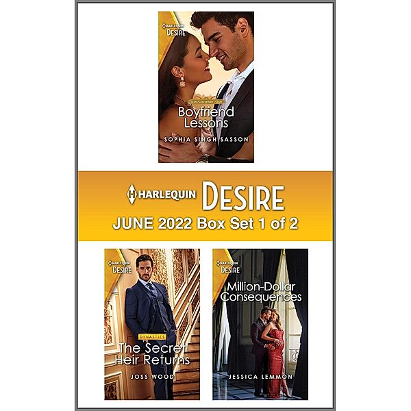 Harlequin Desire June 2022 - Box Set 1 of 2, Sophia Singh Sasson, Joss Wood, Jessica Lemmon