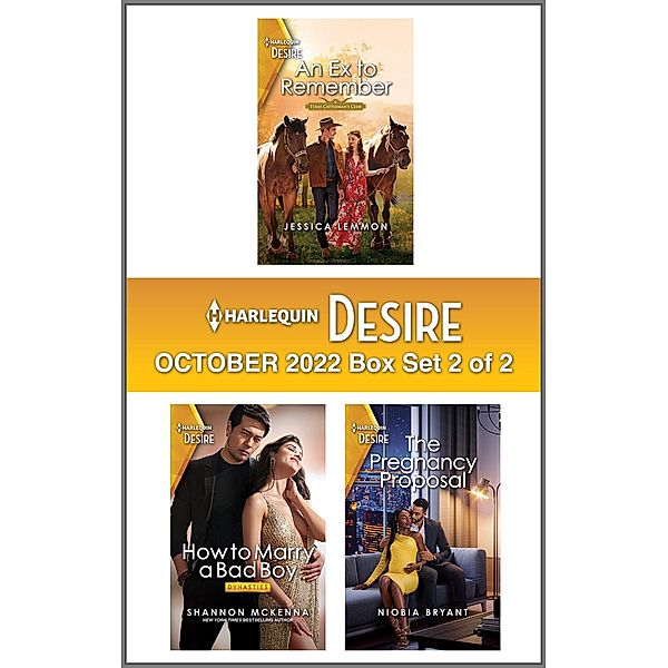 Harlequin Desire October 2022 - Box Set 2 of 2, Jessica Lemmon, Shannon McKenna, Niobia Bryant