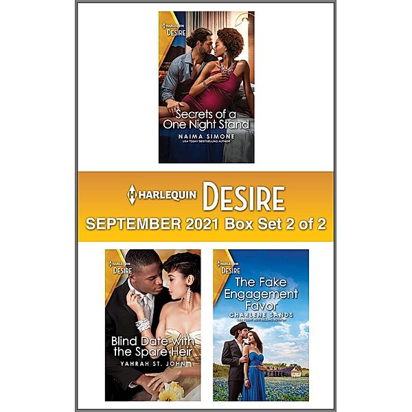 Harlequin Desire September 2021 - Box Set 2 of 2, Naima Simone, Yahrah St. John, Charlene Sands