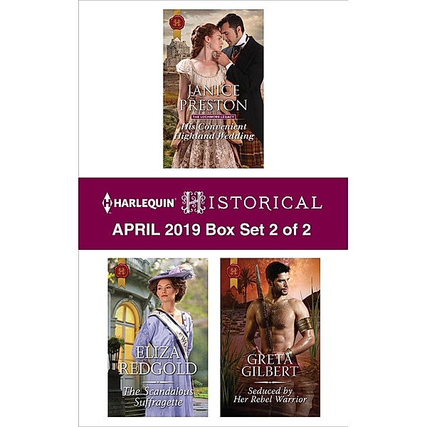 Harlequin Historical April 2019 - Box Set 2 of 2, Janice Preston, Eliza Redgold, Greta Gilbert