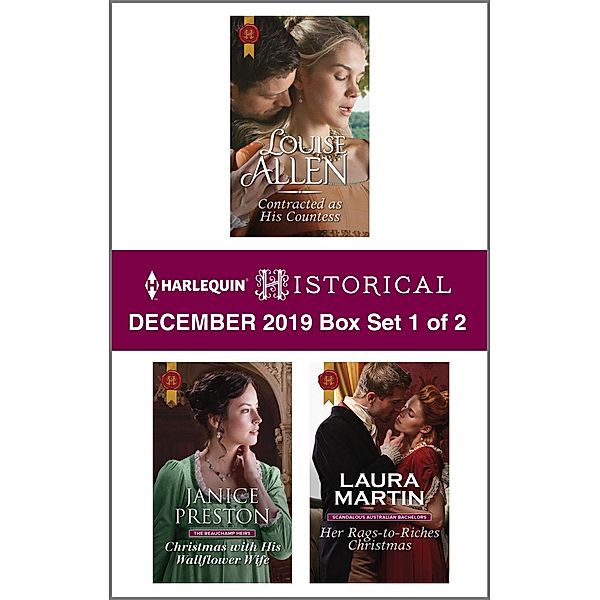 Harlequin Historical December 2019 - Box Set 1 of 2, Louise Allen, Janice Preston, Laura Martin