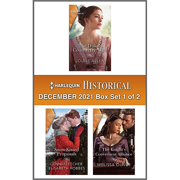 Harlequin Historical December 2021 - Box Set 1 of 2, Louise Allen, Jenni Fletcher, Elisabeth Hobbes, Melissa Oliver